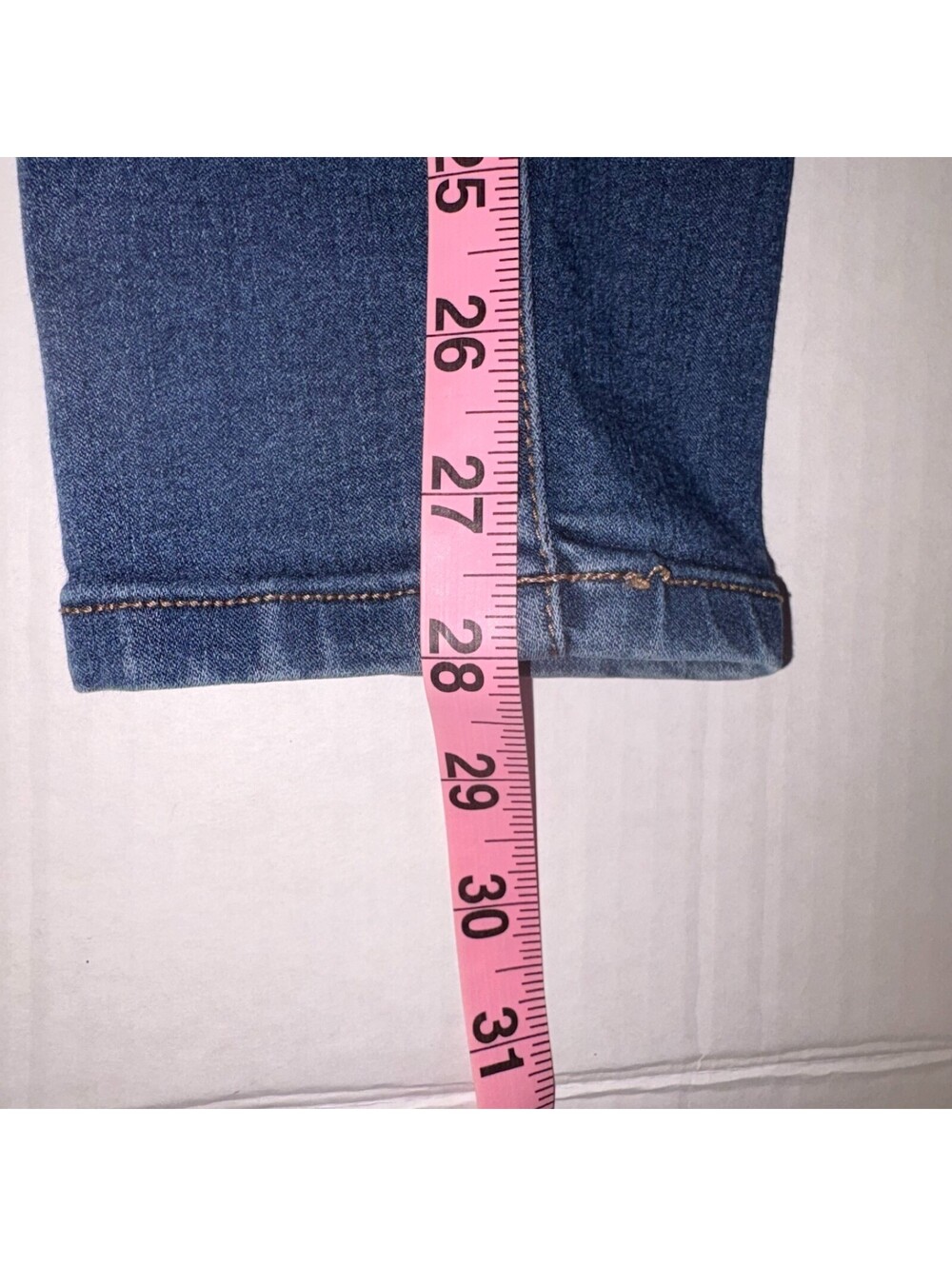 Liverpool Women's Denim Jeggings Leggings Size 4 28" Inseam Pull Up On - Picture 5 of 5